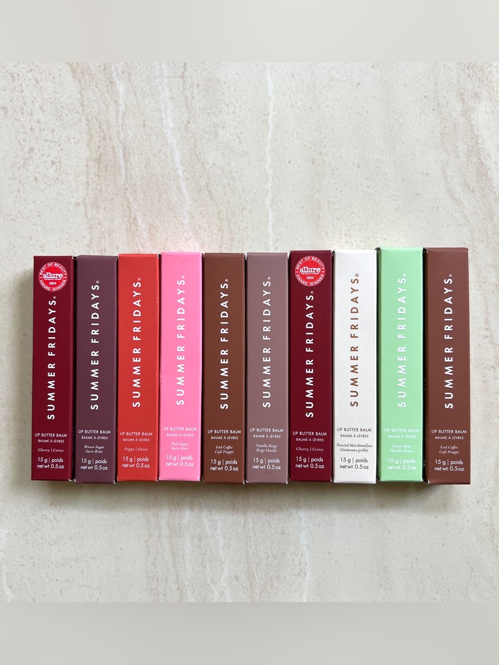 Summer Fridays Lip Balm Set of 10